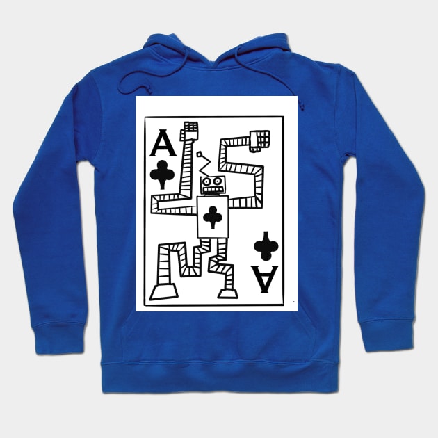 Robot Ace Hoodie by Soundtrack Alley